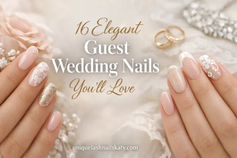 16 Elegant Guest Wedding Nails You'll Love