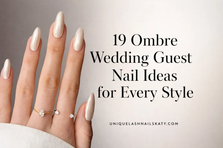 Ombre Wedding Guest Nail Ideas