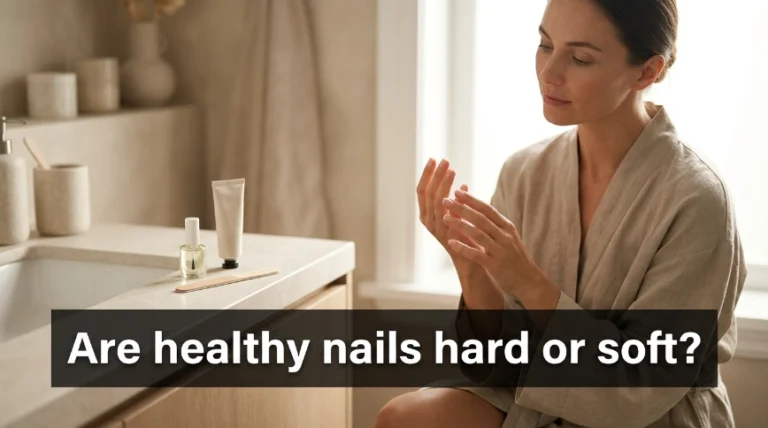 Are healthy nails hard or soft