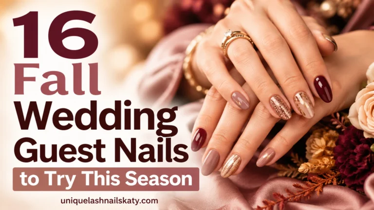 16 Fall Wedding Guest Nails to Try This Season
