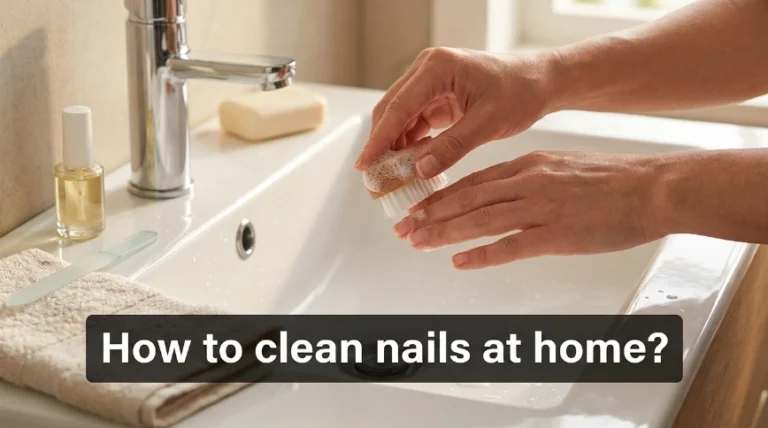 How to Clean Nails at Home