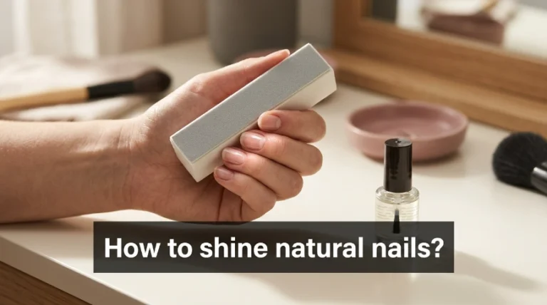 How to shine natural nails