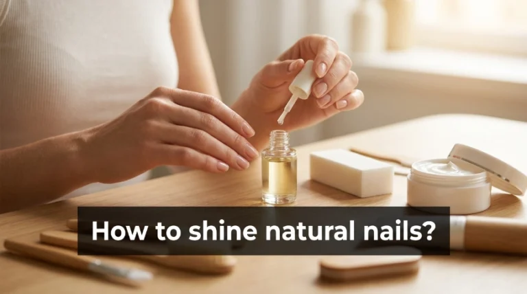 How to shine natural nails