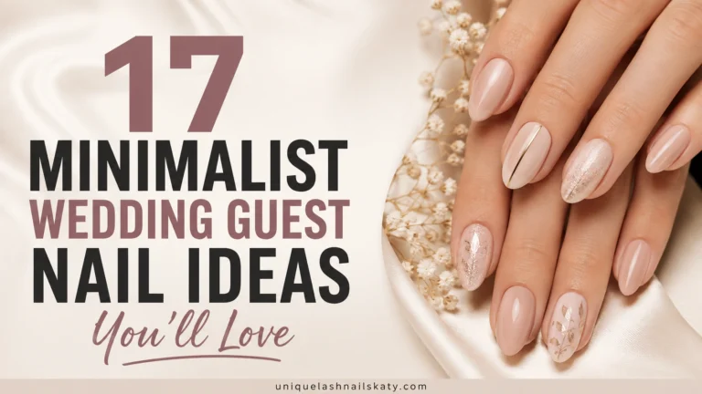 Minimalist Wedding Guest Nail Ideas
