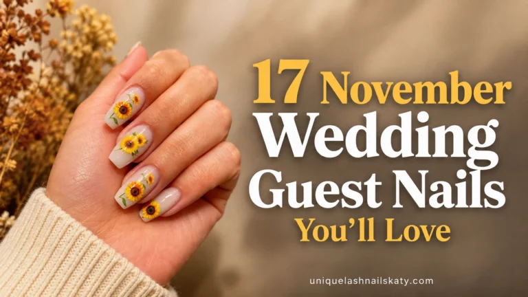 November Wedding Guest Nails