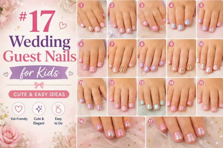Wedding Guest Nails for Kids