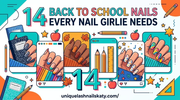 back to school nails