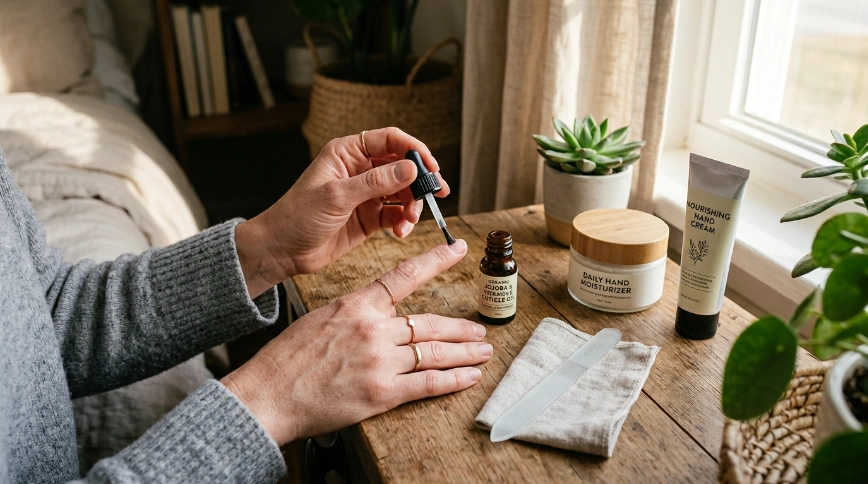 How can you make weak nails stronger?