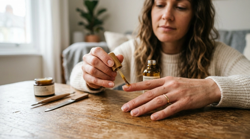 What is the healthiest thing to put on your nails?