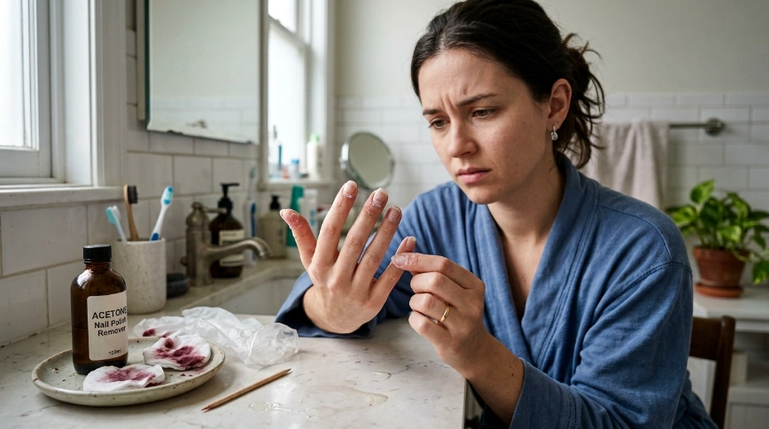 Why do nails become weak and damaged?
