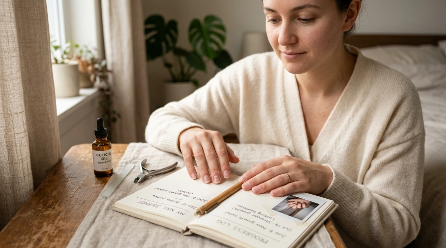 How long does it take to repair weak nails?