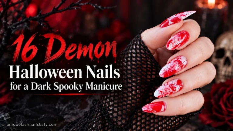 16 Demon Halloween Nails for a Dark Spooky Manicure