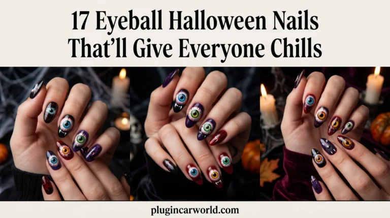 17 Eyeball Halloween Nails
