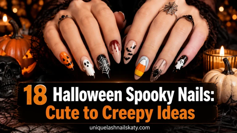 18 Halloween Spooky Nails Cute to Creepy Ideas