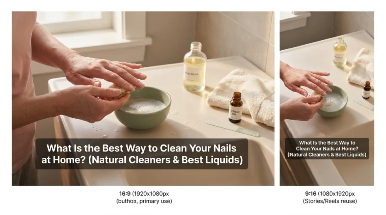 Best Way to Clean Your Nails