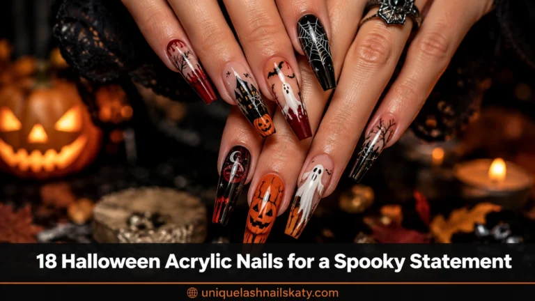 Halloween Acrylic Nails
