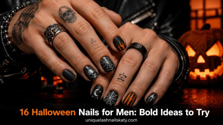 Halloween Nails for Men