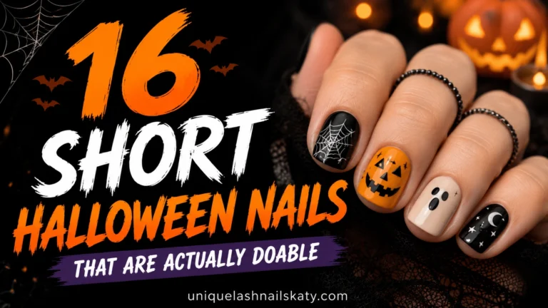 Short Halloween Nails
