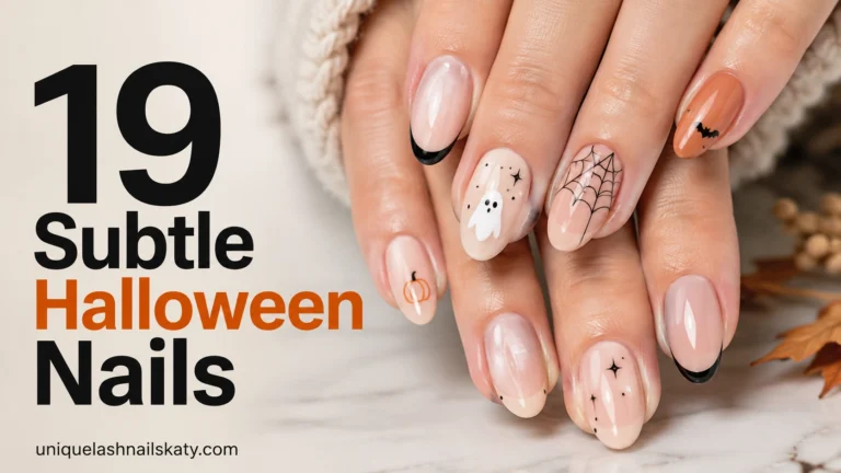 Subtle Halloween Nails