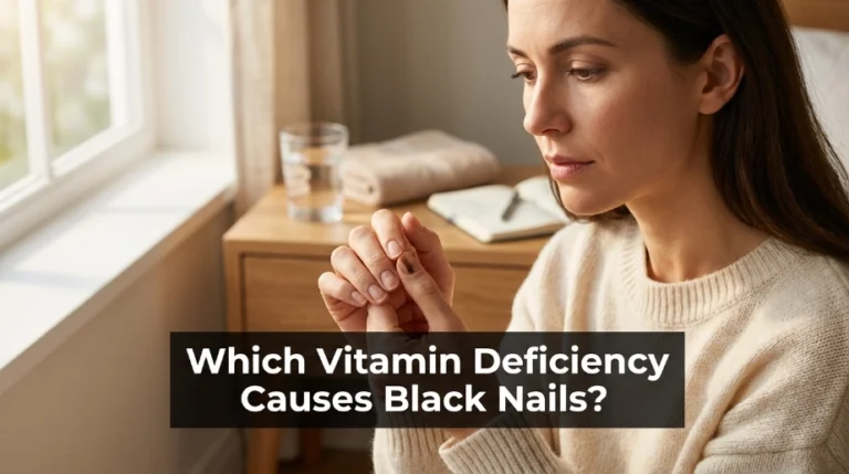 Vitamin Deficiency Causes Black Nails