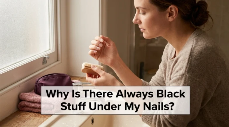 Why Is There Black Stuff Under My Nails