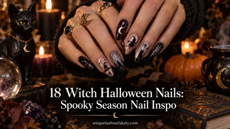 Witch Halloween Nails