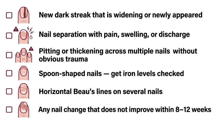 When Do Unhealthy Nail Signs Need a Doctor?