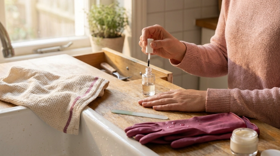 What actually helps you keep more nail length?