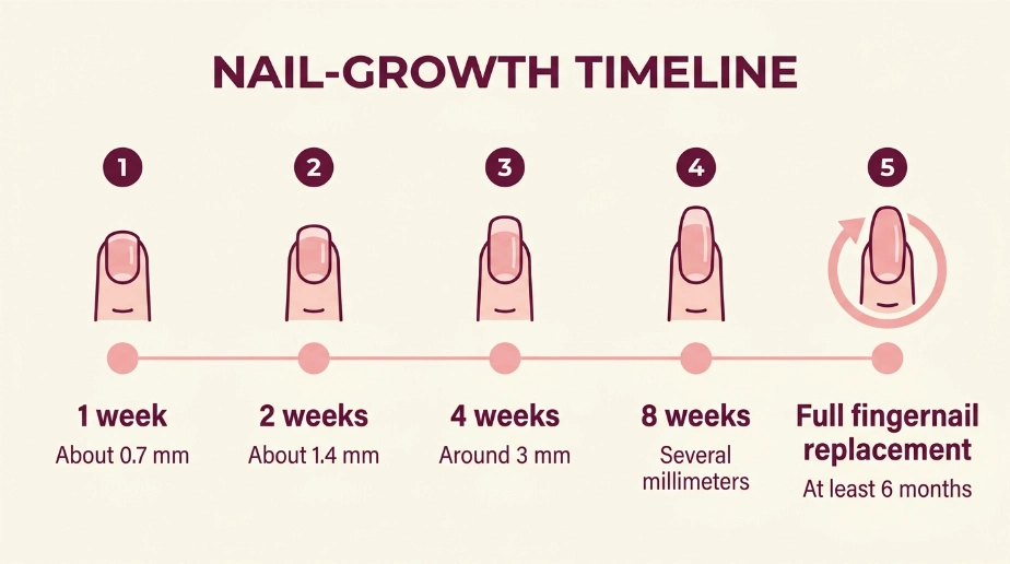 What can you realistically expect after 1, 2, 4, and 5 weeks?