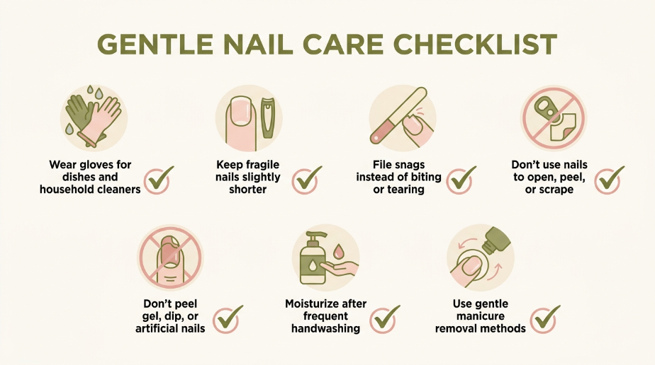What Else Helps If Your Fingernails Keep Breaking?