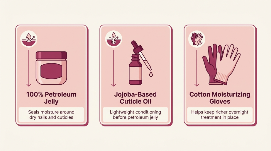 Which Products Work Well With a Vaseline Nail Routine?