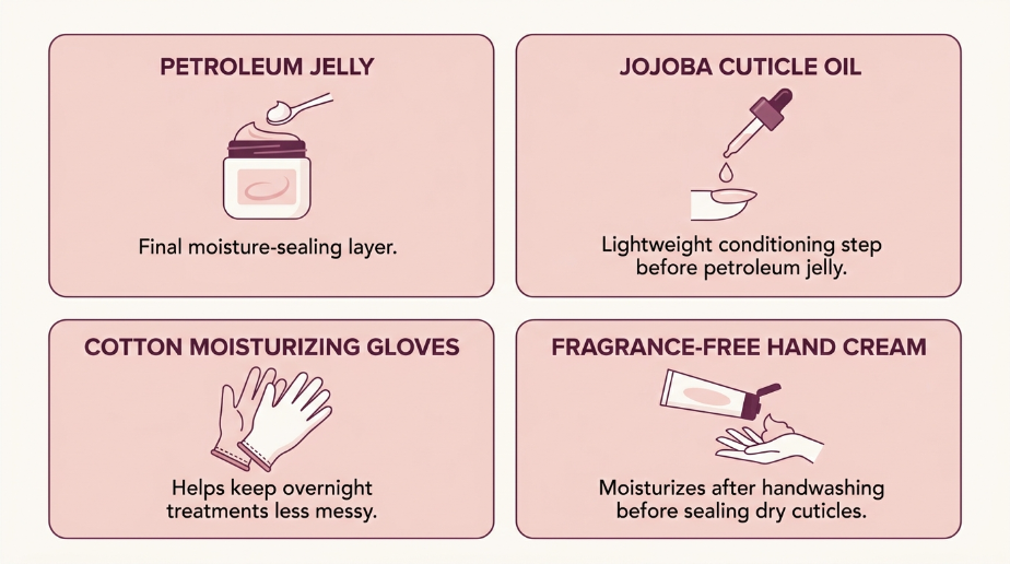 What Products Work Well With a Vaseline Nail Routine?