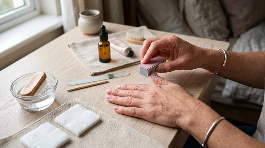 How Do You Shine Nails Without Polish Step by Step?
