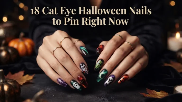 17 Metallic Halloween Nails That Steal the Show This Year